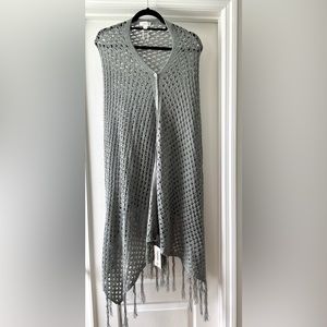 LuLaRoe Mimi Gray One Size NWT